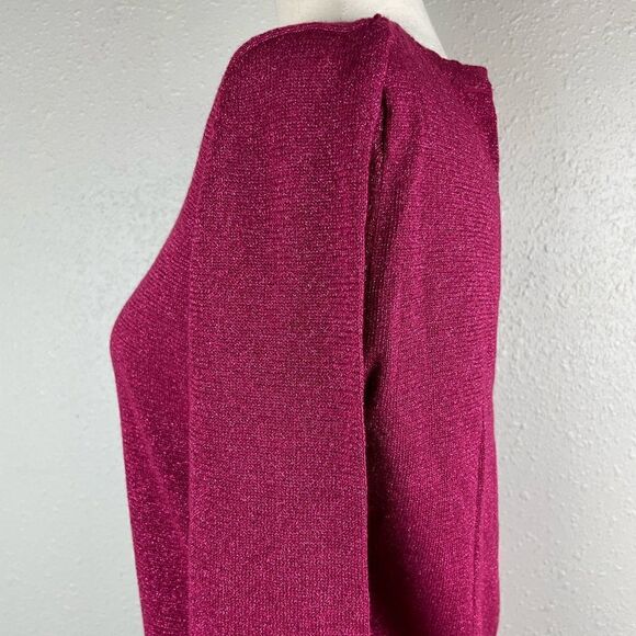 PBX Basics V-Neck Long Sleeve Top Size M EUC - Picture 4 of 7